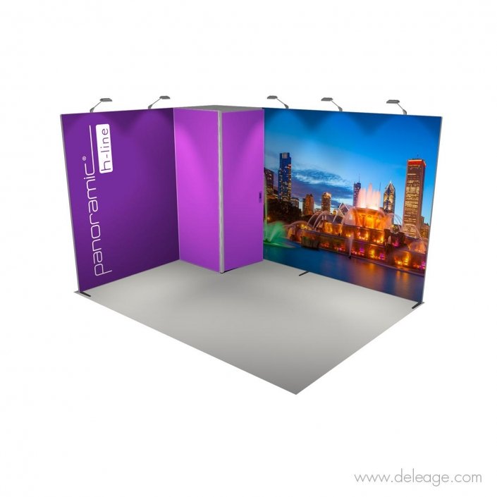 stand-modulaine-h-line_12m²_transportable-en camion_vue-profile