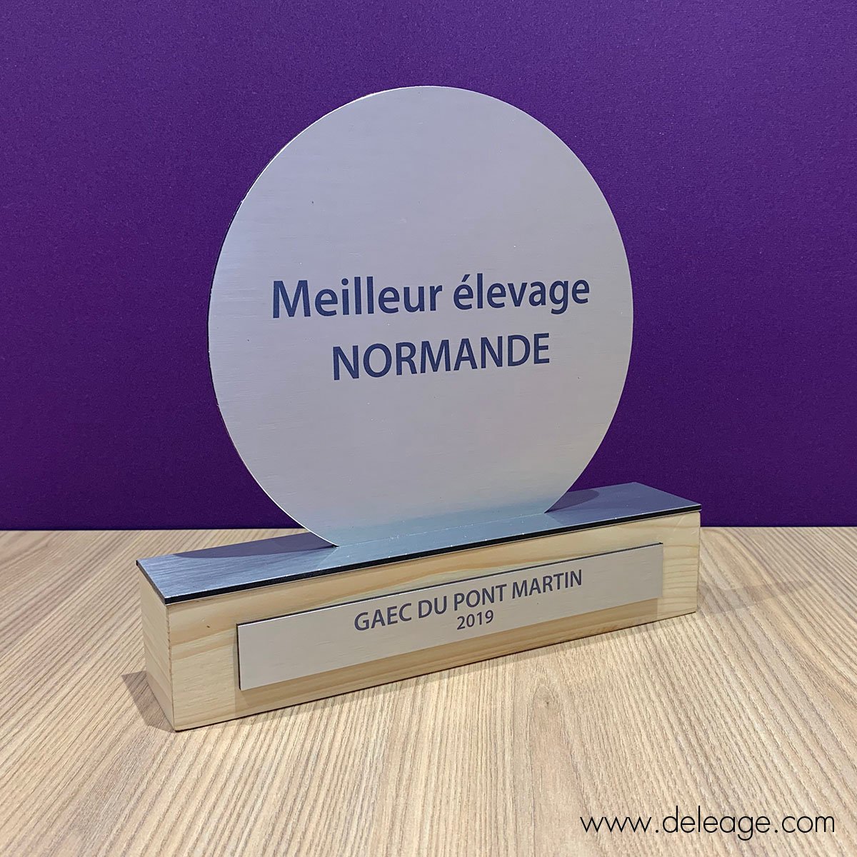 trophee-dibond-socle-bois