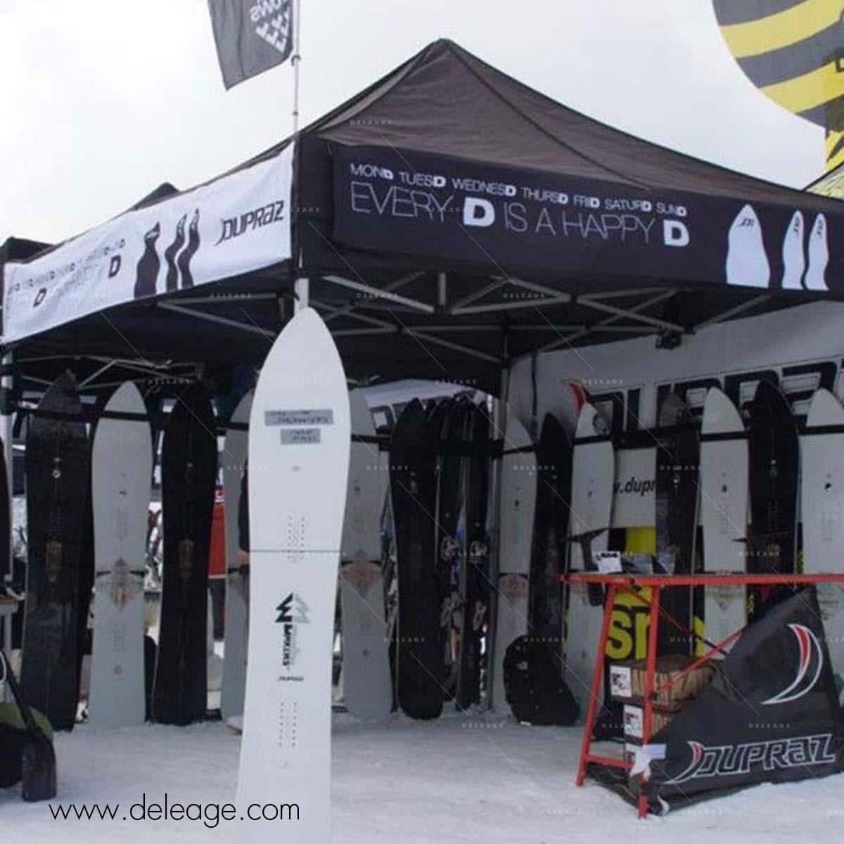 Tente-pliable-toit-et-mur-personnalisé