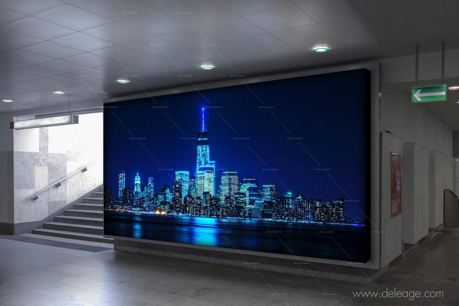 agencement-lumineux-simple-face