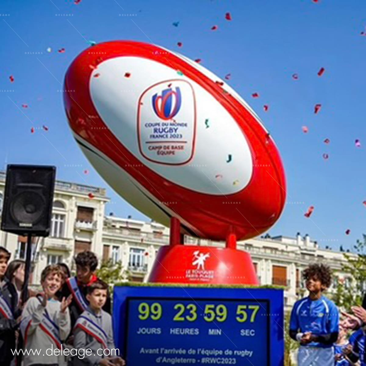 ballon-xxl-avec-affichage-digital Ballon de rugby géant avec affichage digital