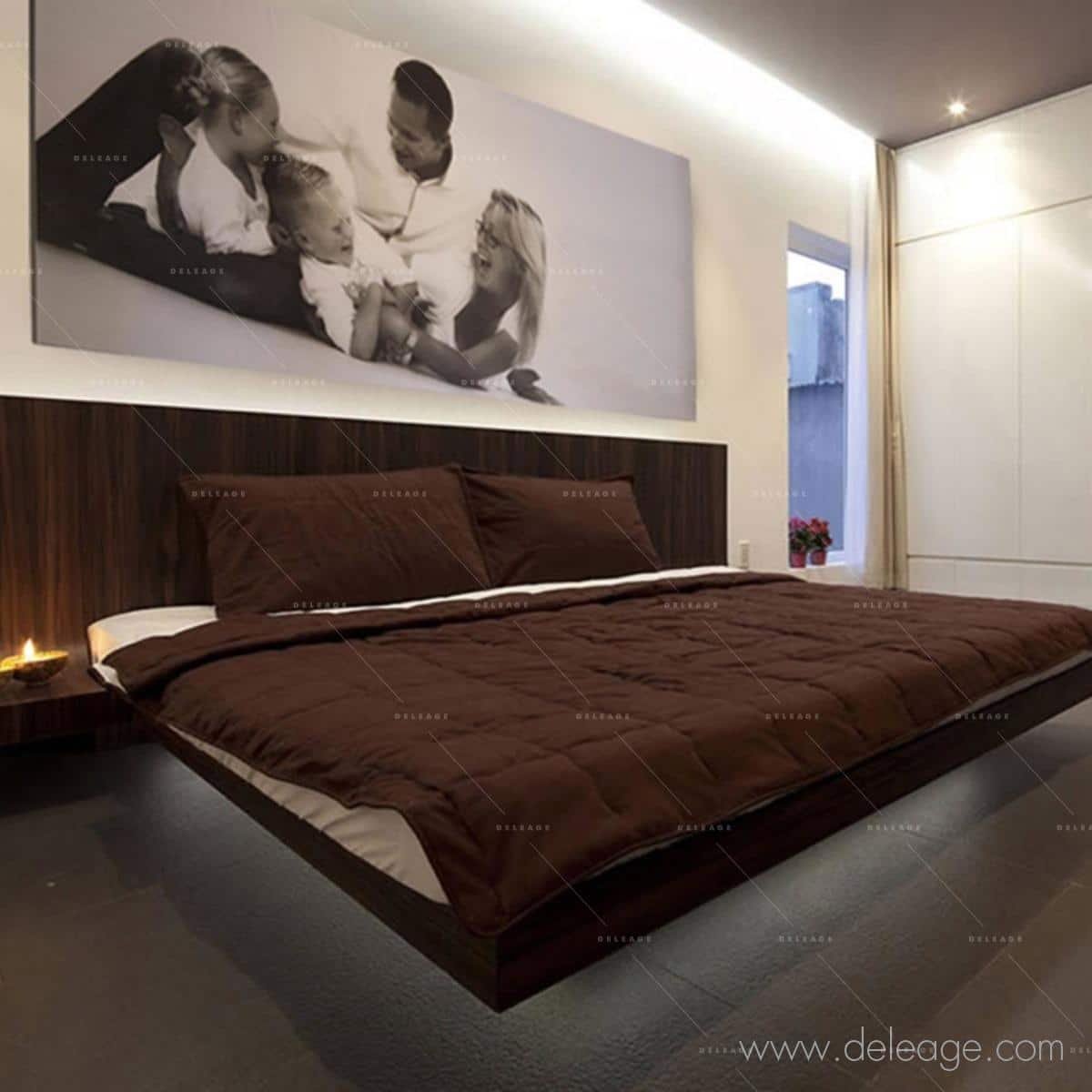 cadre-deco-chambre-dhotel-tissu