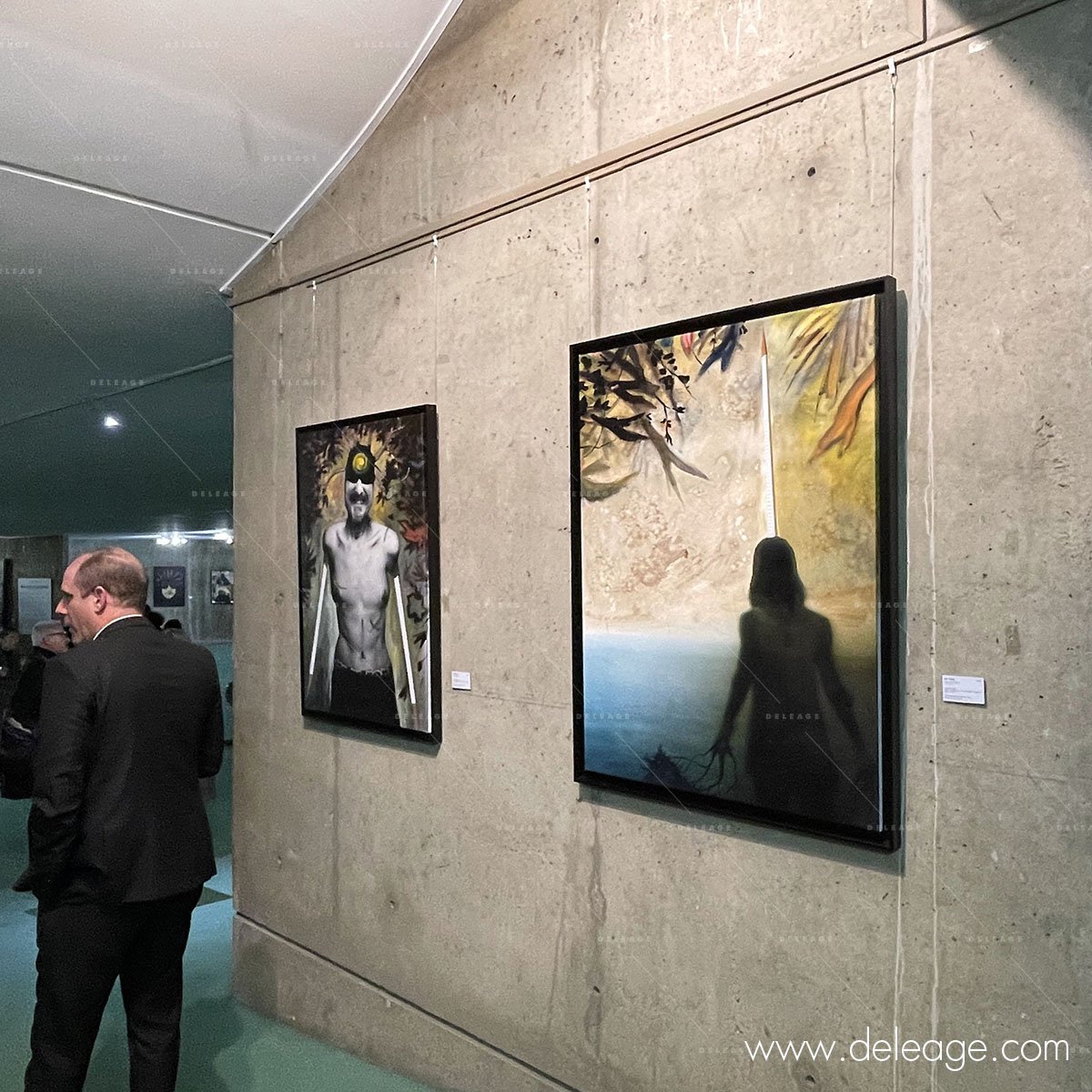 expo-encadrement-design Exemple d'encadrement design pour exposition