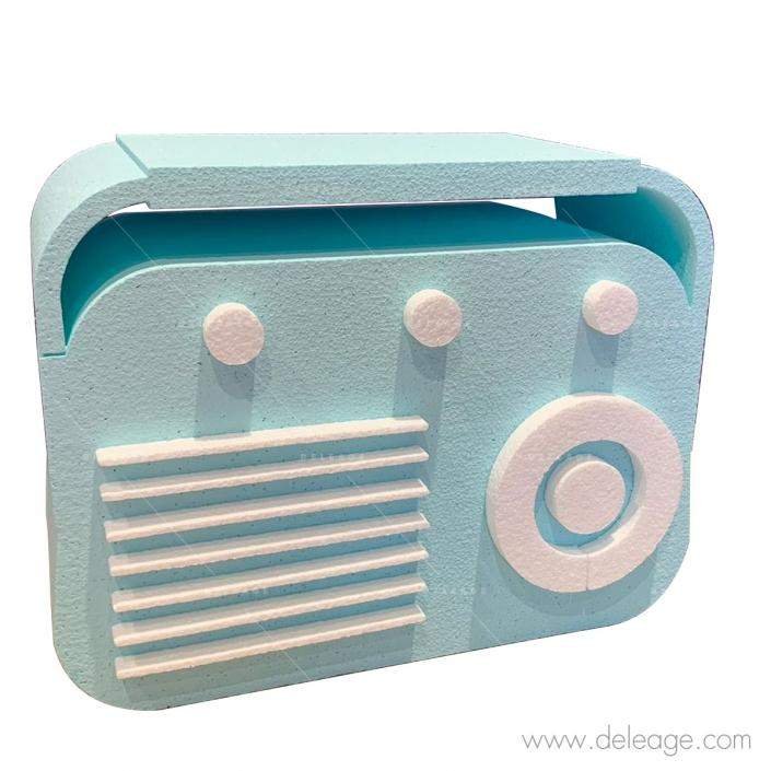 radio-polystyrene