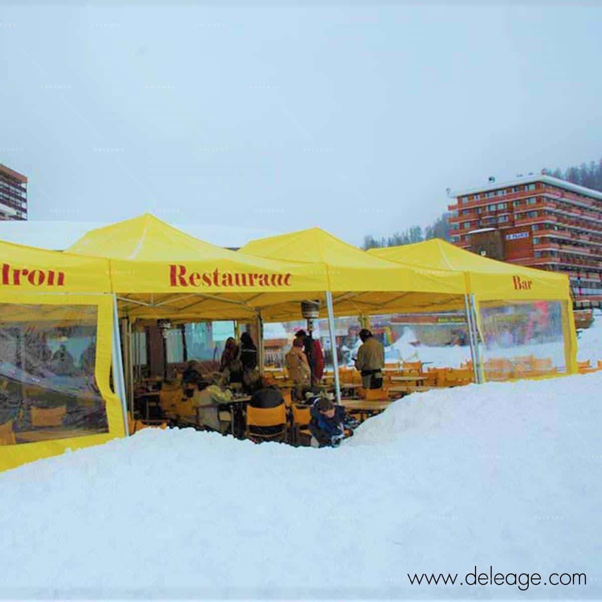 tente-pliable-dans-la-neige