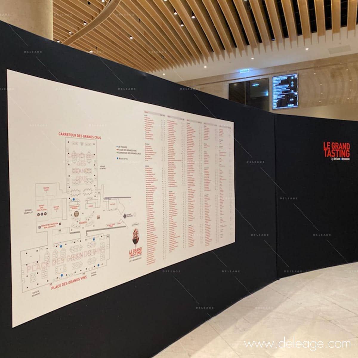 impression-programme-salon-en-pvc Impression programme de salon en PVC