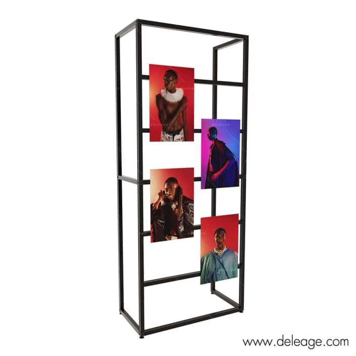 GRILLE EXPO PHOTO 1m avec tableaux